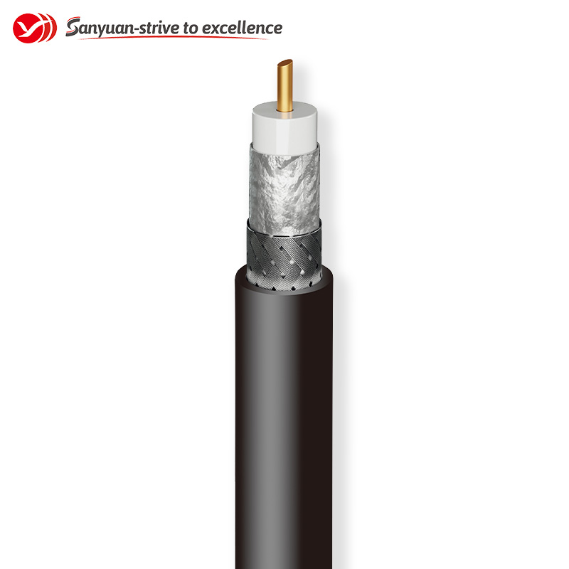 SanYuan strong 50 ohm coaxial cable supplier for TV transmitters