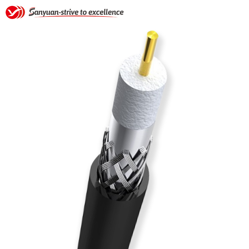 SanYuan 75 ohm coaxial cable manufacturers for digital audio-1
