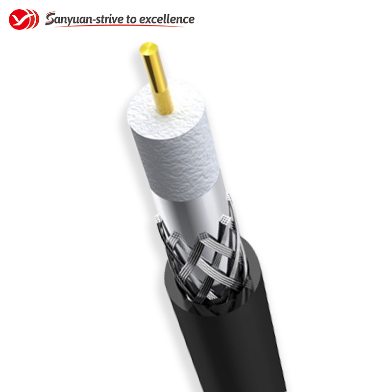 SanYuan 75 ohm coaxial cable manufacturers for digital audio-2