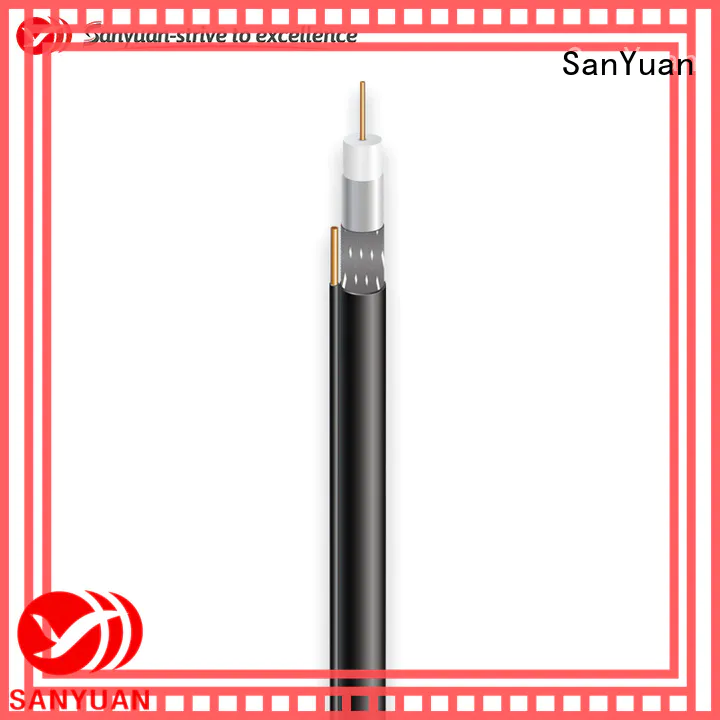 SanYuan 75 ohm coaxial cable supply for digital video