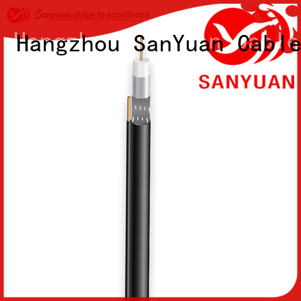 SanYuan long lasting 75 ohm coaxial cable company for HDTV antennas