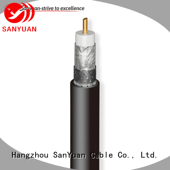 SanYuan coax cable 50 ohm supplier for TV transmitters