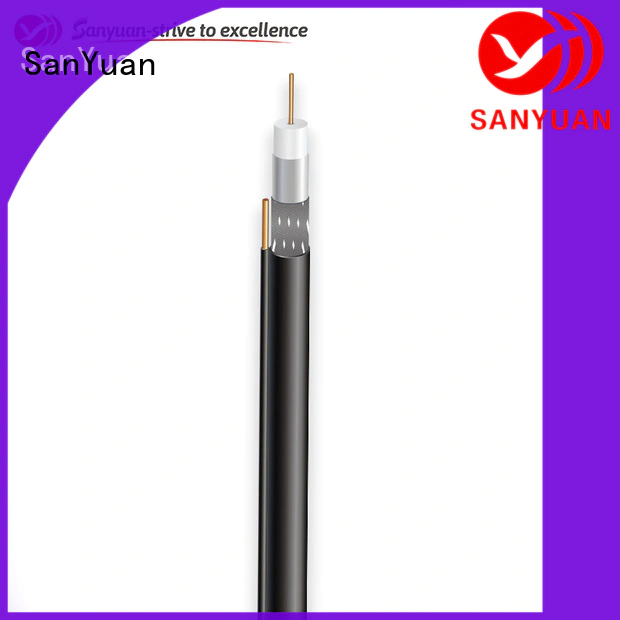 SanYuan easy to expand cable 75 ohm suppliers for digital video