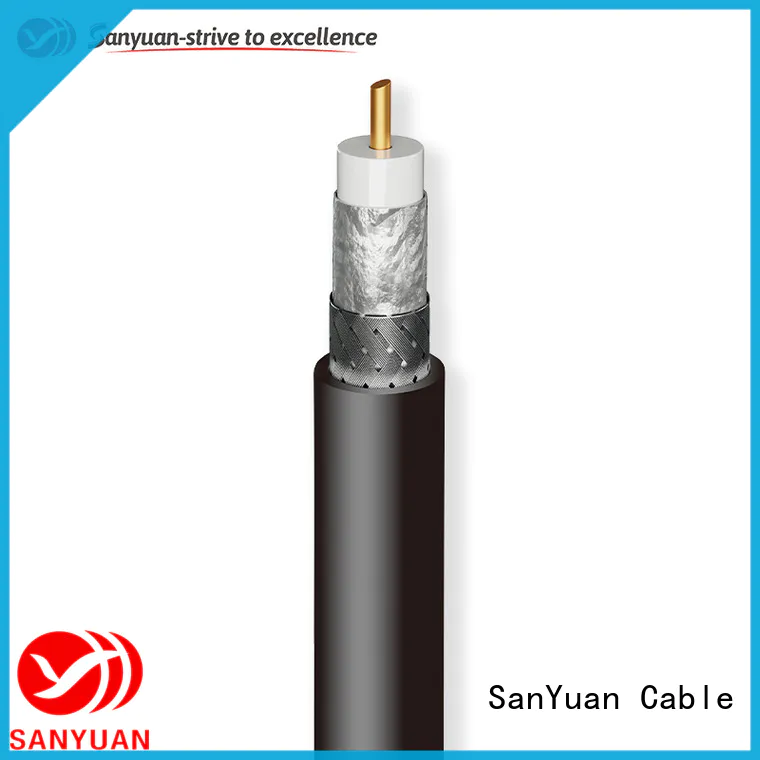 SanYuan coax cable 50 ohm factory direct supply for broadcast radio