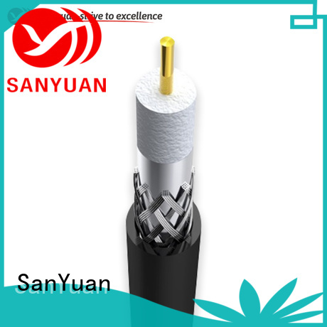 SanYuan 75 ohm coax factory for data signals
