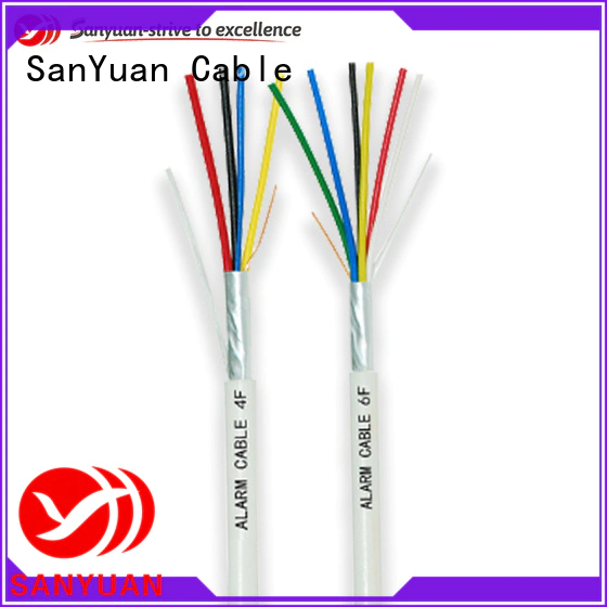SanYuan top fire alarm wire manufacturers for fire alarm systems