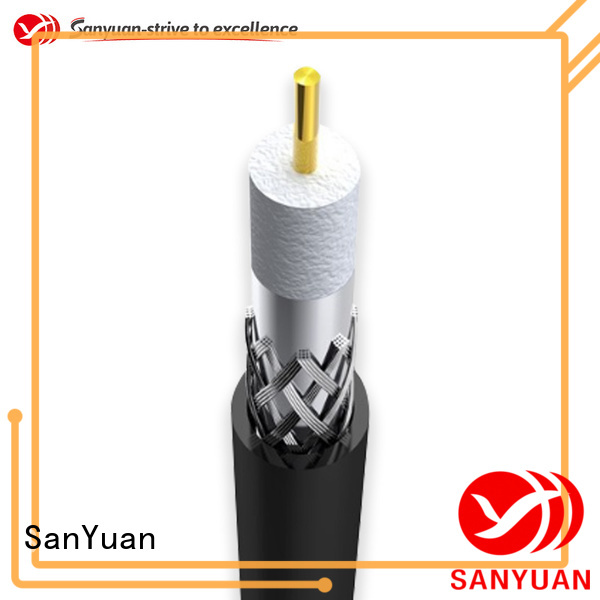 SanYuan 75 ohm coax factory for HDTV antennas