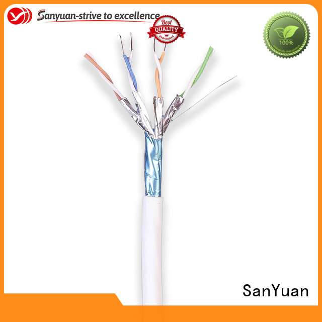 SanYuan cat 7 cable factory direct supply for gaming