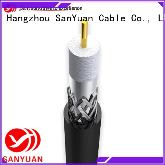 SanYuan 75 ohm cable company for satellite