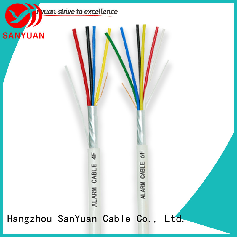 SanYuan fire alarm wire supply for smoke alarms
