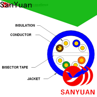 SanYuan cat6 cable wholesale for data network