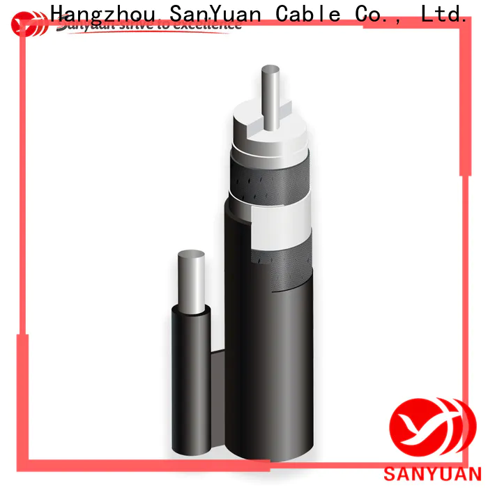 SanYuan 75 ohm coax factory for satellite