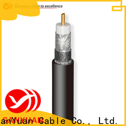 SanYuan cost-effective 50 ohm coax cable manufacturer for TV transmitters