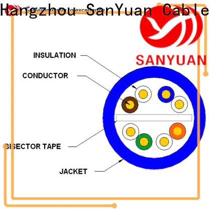 SanYuan cat 6 cable supplier for data communication