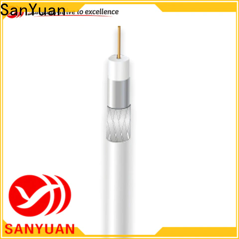 SanYuan 75 ohm cable suppliers for HDTV antennas