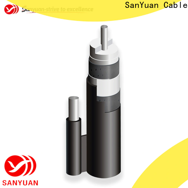 SanYuan cheap 75 ohm coaxial cable supply for satellite