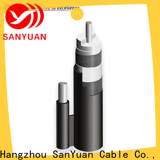 SanYuan 75 ohm coaxial cable factory for HDTV antennas