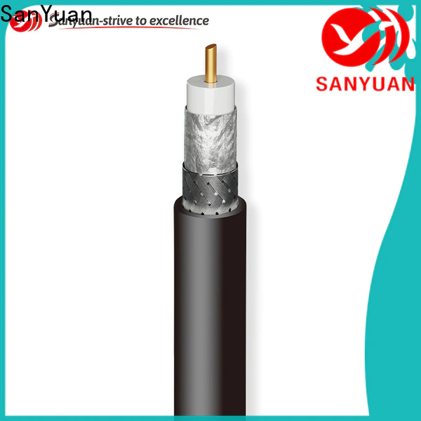 SanYuan 50 ohm coaxial cable wholesale for broadcast radio