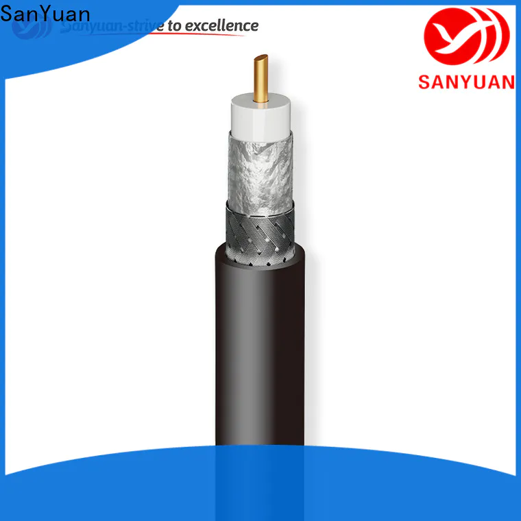 SanYuan stable 50 ohm coaxial cable factory direct supply for broadcast radio