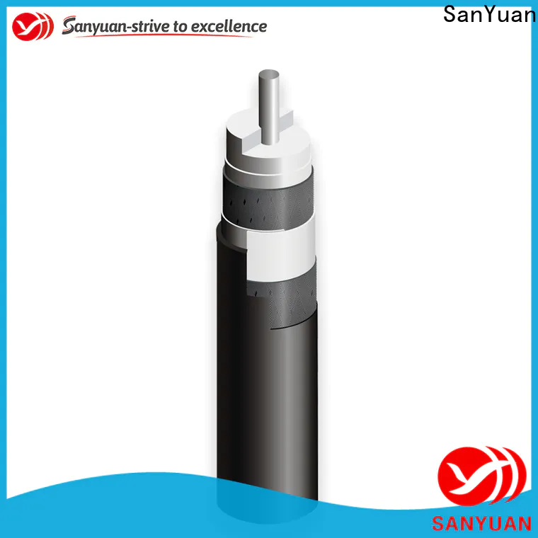 SanYuan 75 ohm cable company for satellite