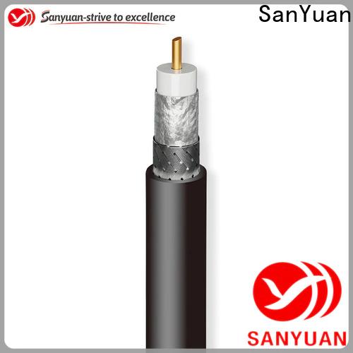 SanYuan stable 50 ohm coaxial cable factory direct supply for broadcast radio