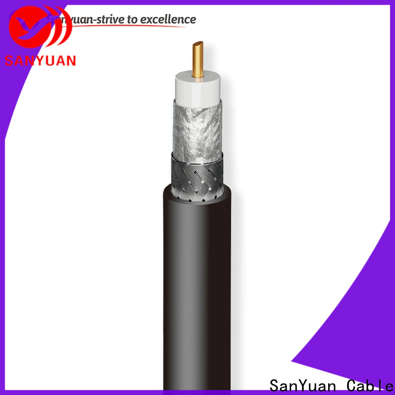SanYuan cost-effective coax cable 50 ohm series for broadcast radio