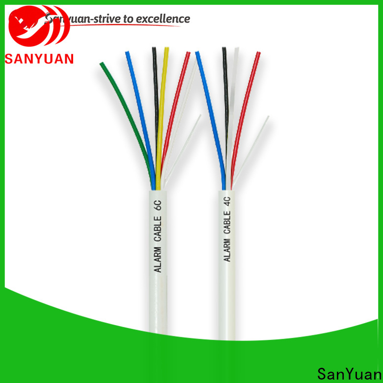 SanYuan high-quality alarm cable supply for intercom