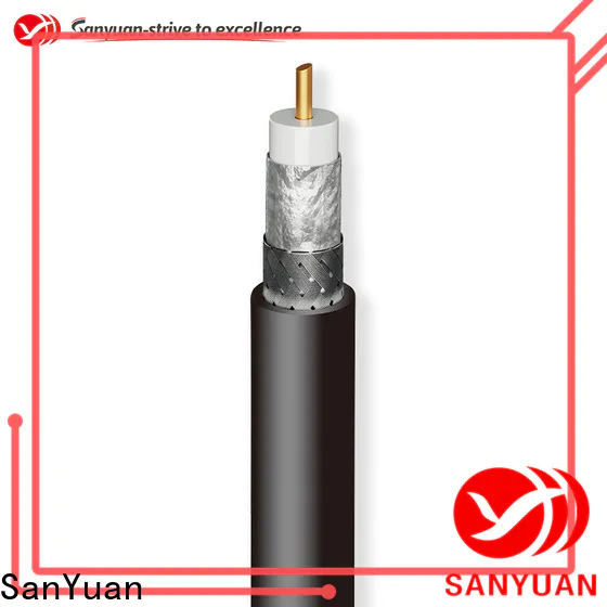 SanYuan trustworthy 50 ohm coaxial cable factory direct supply for walkie talkies