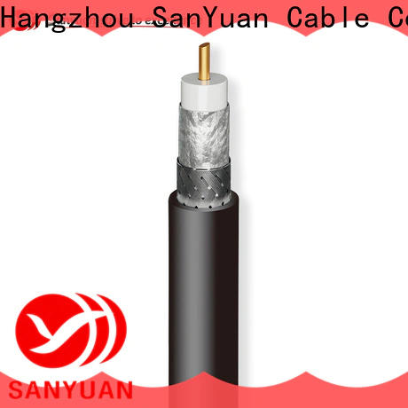 SanYuan trustworthy 50 ohm coaxial cable factory direct supply for TV transmitters