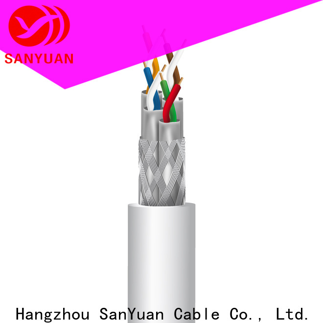 SanYuan latest cat 7a cable factory for railway