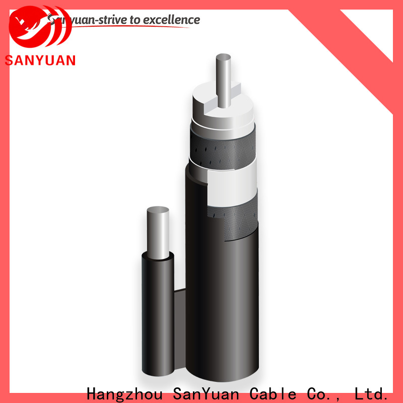 SanYuan reliable 75 ohm coaxial cable manufacturers for digital audio
