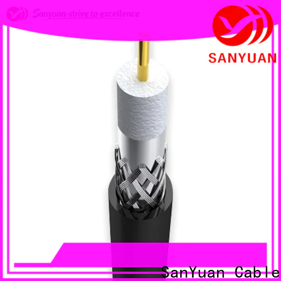 SanYuan 75 ohm coax company for satellite