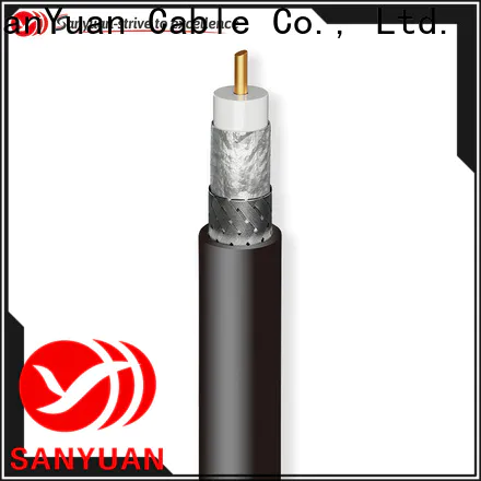 SanYuan trustworthy coax cable 50 ohm wholesale for TV transmitters