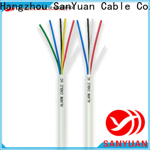 SanYuan top security alarm cable suppliers for burglar alarms