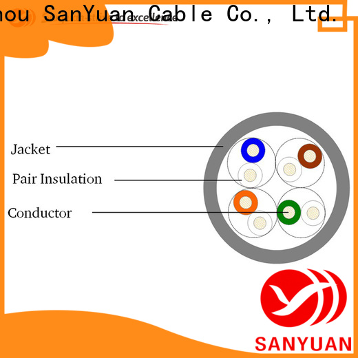 SanYuan professional cable cat 5e supplier for video