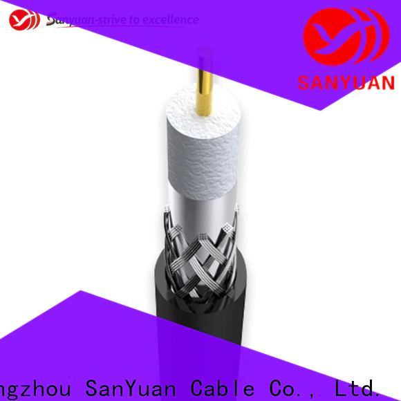 SanYuan cable coaxial 75 ohm suppliers for data signals