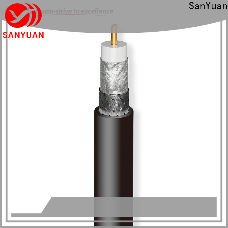 SanYuan coax cable 50 ohm wholesale for broadcast radio