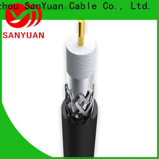 SanYuan easy to expand 75 ohm cable factory for data signals