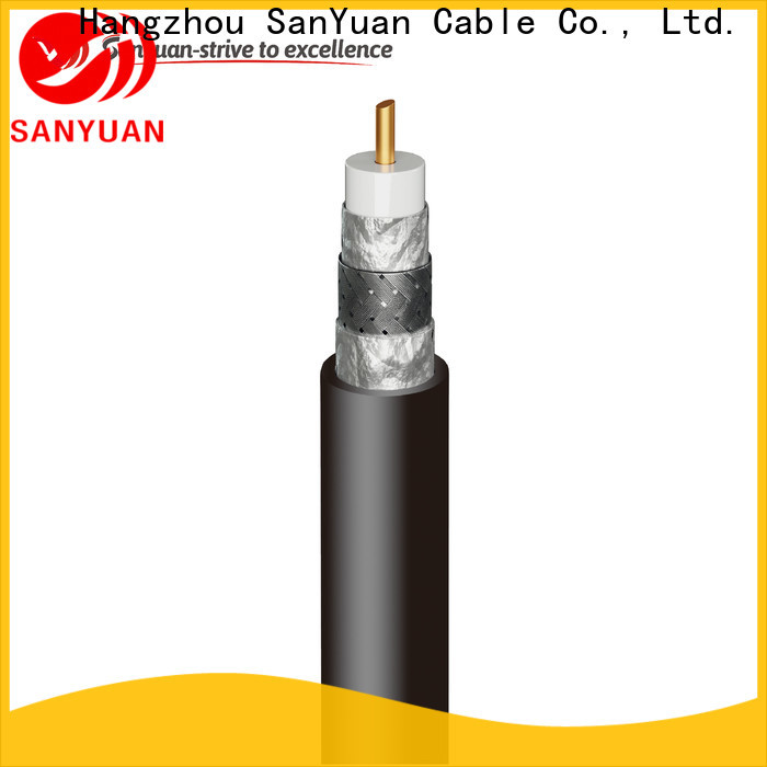 SanYuan 75 ohm coaxial cable manufacturers for HDTV antennas
