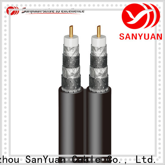 SanYuan top cable coaxial 75 ohm supply for HDTV antennas