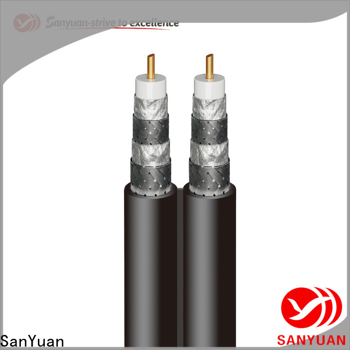SanYuan cable coaxial 75 ohm manufacturers for digital video
