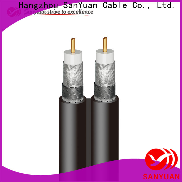SanYuan cheap 75 ohm coax suppliers for data signals