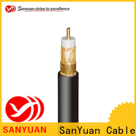 SanYuan cheap 75 ohm coax supply for HDTV antennas