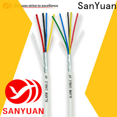 SanYuan top fire alarm network cable company for smoke alarms