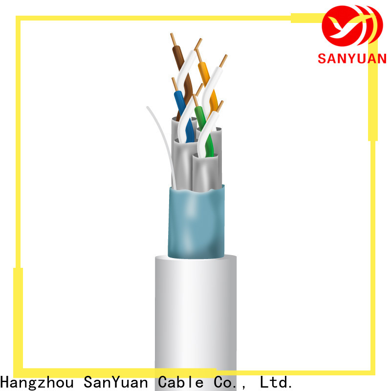 SanYuan cat 7 ethernet cable manufacturer for railway