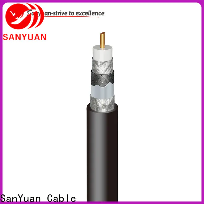 SanYuan cable coaxial 75 ohm factory for data signals