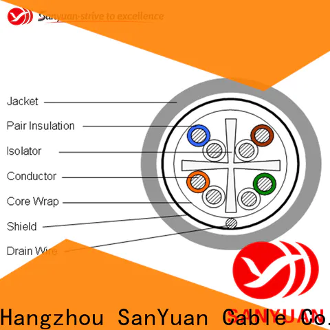 eco-friendly cat6 lan cable directly sale for internet