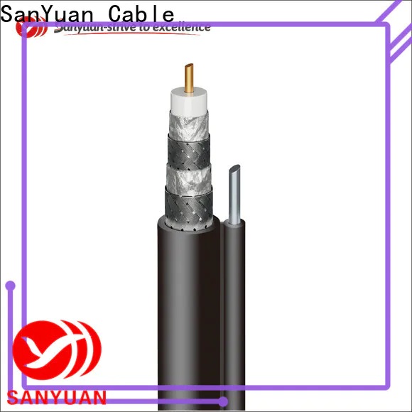 SanYuan cheap 75 ohm coaxial cable supply for data signals