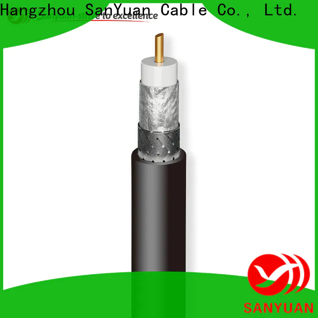 SanYuan 50 ohm coax cable series for TV transmitters