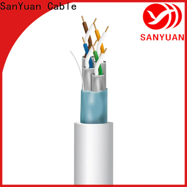 SanYuan cat 7 cable manufacturer for data transfer